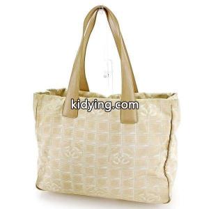 chanel コピー バッグ トートバッグ ニュートラベルライン トートMM ベージュ ゴールド レディース メンズ 中古 Bag :T3688:ブランドデポTOKYO - 通販ショッピングkidying2641DCyC