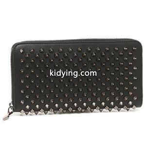 クリスチャンルブタン ブランド コピー メンズ/レディース 長財布 Christian louboutin ブランド コピー 1165065 B078 ブラック/ガンメタ :cf-1165065-b078:ブランドショップAXES - 通販ショッピングkidying26T51PLD