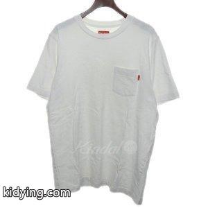 supreme コピー 「Pocket Tee」胸ポケットTシャツ ホワイト サイズ：M (渋谷店) 180829 :8001000116625:カインドオル - 通販ショッピングkidying269jWH9f