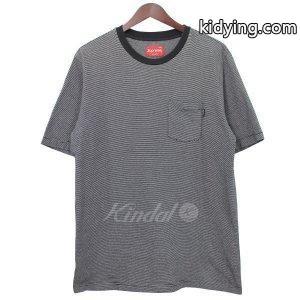 supreme コピー Pocket Tee マイクロボーダー ポケットTシャツ ブラック調 サイズ：L (吉祥寺店) 180402 :580018000609:カインドオル - 通販ショッピングkidying26nauKHz