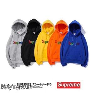 supreme コピー 2026/21SS とにかく安心品質仕上がり パーカー 虹色ロゴ 5色展開kidying2649Xfiq