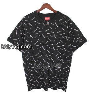 supreme コピー 18AW Scatter Ringer Tee マルチロゴTシャツ ブラック サイズ：M (吉祥寺店) 180828 :580018002417:カインドオル - 通販ショッピングkidying264HT5fq