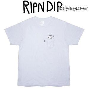 RIPNDIP リップンディップ Tシャツ LORD NERMAL ホワイト ポケＴ ユニセックス 正規品 :ripndip01:mco House - 通販ショッピングkidying26bCaeqm