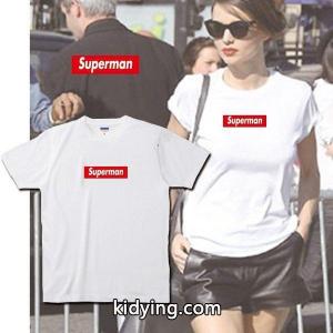 ストリート大人気ブランドTシャツ Superman パロディ ボックスロゴ オシャレ トレンド モード supreme ブランド コピー supreme ブランド コピー シュプリーム ブランド コピー好き必見 :tshirt-015:Gift Yahoo!店 - 通販ショッピングkidying26n455vq