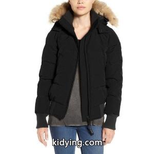 カナダグース コピー レディース ブルゾン アウター Savona Bomber Jacket with Genuine Coyote Fur Trim Black :dp3-5198602-163173:フェルマート エフ fermart ef - 通販ショッピングkidying26CeOj0v