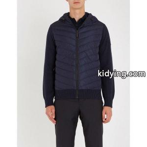 カナダグース コピー canada goose コピー メンズ ダウンジャケット アウター hybridge hooded shell-down and wool jacket Navy :ap5-7238792-026:フェルマート fermart 3号店 - 通販ショッピングkidying2685rOTj