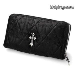 Chrome hearts コピーブランド クロムハーツ コピーブランド レクタンギュラーFジップウォレット #2 セメタリーキルテッド w/スモールCHクロス ブラック :chw-058:BEYOND COOL - 通販ショッピングkidying2641ziCi