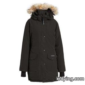 カナダグース ブランド コピー コート アウター レディース Canada goose ブランド コピー Trillium Regular Fit Down Parka with Genuine Coyote Fur Trim Black :36-22pwnpgtt9-0236:asty-shop2 - 通販ショッピングkidying265TLveu