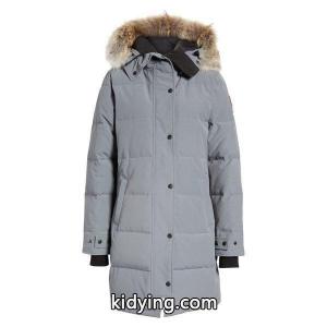 カナダグース ブランド コピー レディース ダウンジャケット アウター Shelburne Genuine Coyote Fur Trim Down Parka Mid Grey :dp3-795903-90019:フェルマート エフ fermart ef - 通販ショッピングkidying26u0fG1r
