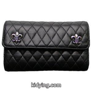 CHROME hearts スーパーコピー WALLET WAVE クロムハーツ スーパーコピー　ウォレット-ウェーブ#4・キルテッド・3スナップ・BSフレア・モチーフ・ブラック :w3m:SKYTREK - 通販ショッピングkidying26Lza8PD