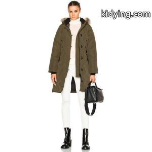 カナダグース ブランド コピー レディース コート アウター Kensington Parka With Coyote Fur Military Green :hs-cgoowo15-37e:フェルマート fermart 1号店 - 通販ショッピングkidying26L9PLvi