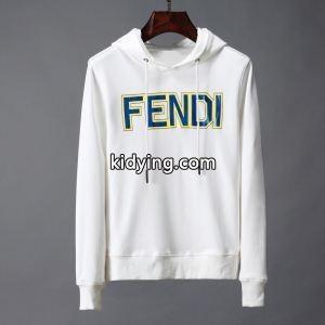 フェンディ コピーパーカーコピーfendi コピー人気セール大人気ブラックホワイトベーシックシリーズ厚めパーカー幅広い定番品kidying26juObSD