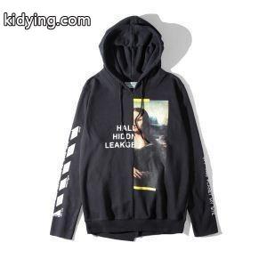 おしゃれ感で魅せる！　オフホワイト コピーパーカメンズOFF-white コピースーパーブランドコピーパーカコピーブ ラックかっこいさkidying26HXfGjq
