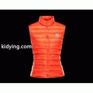暖かいmoncler コピーモンクレール コピーコピー通販レディース　ダウンベストコピー　ダウンジャケット　ダウンアウター　オレンジkidying26au0X1f