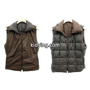 モンクレール ブランド コピー moncler ブランド コピー ダウンベスト リバーシブル 茶タグ 1 茶 グレー /YM ●D レディース【中古】【ベクトル 古着】 :081-301807180030:ブランド古着販売のベクトル - 通販ショッピングkidying268r85rC
