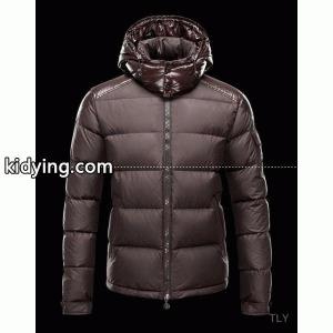大人気秋冬限定アイテムmoncler スーパーコピーモンクレール スーパーコピーダウンメンズ ダウンジャケット　ダウンコート　ダウンアウター　フード付き　コーヒー色kidying26mW115b