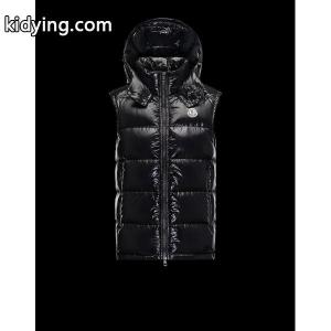 柔らかなmoncler コピー モンクレール コピーダウンベストコピー 撥水加工 フード付き メンズ ブラックkidying26qiaCGf