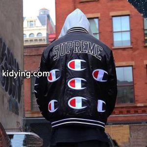 3色可選 supreme コピーブランド X Champion Jacket 18FW 秋のお出かけに最適 今季爆発的な人気 supreme コピーブランド シュプリーム コピーブランド_ダウンジャケット_メンズファッション_スーパーコピーブランド激安通販 専門店kidying26byueqq