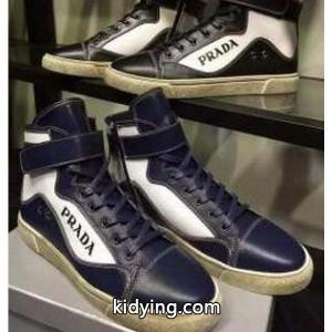 注目の 2026秋冬 prada コピー プラダ コピー 相性が良くハイトップシューズ 2色可選_スニーカー、靴_メンズファッション_スーパーコピーブランド激安通販 専門店kidying26DWvWLn