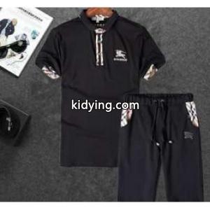 2026 SALE開催 burberry コピーブランド バーバリー コピーブランド コピー商品　半袖Tシャツ 上下セット 2色可選_半袖Tシャツ_メンズファッション_スーパーコピーブランド激安通販 専門店kidying26b45zSv