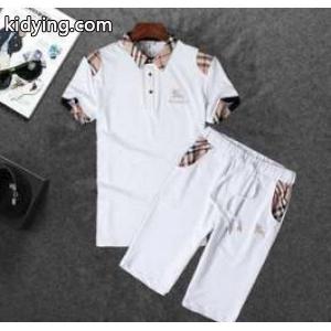 2026 激安 ブランド　人気激売れ burberry スーパーコピー バーバリー スーパーコピー 半袖Tシャツ 上下セット 2色可選_半袖Tシャツ_メンズファッション_スーパーコピーブランド激安通販 専門店kidying26fWHLHb