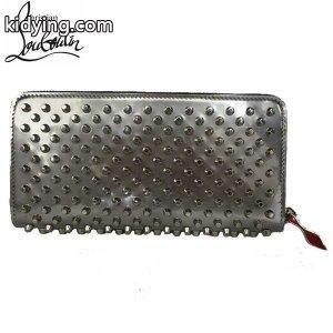 クリスチャン ルブタン(Christian louboutin コピーブランド) PANETTONE ラウンドファスナー 長財布 スタッズ ウォレット 3175066 SV71 SILVER/SILVER 71A :170804-02:ガッツブランドショップ - 通販ショッピングkidying26OTz89D