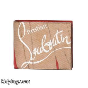 Christian louboutin コピーブランド　クリスチャン ルブタン 二つ折り財布 COOLCOIN KRAFT LOUBI　クールコイン クラフト ルビ 3185053 F036 :25632:インポートショップドゥーブル - 通販ショッピングkidying26vSHLnm