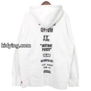 supreme コピーブランド 16SS Pure Fear Hooded Sweatshirt バックボックスロゴパーカー ホワイト サイズ：L (吉祥寺店) 1 :580017003676:カインドオル - 通販ショッピングkidying26eme4Hz