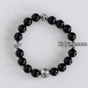 CHROME hearts コピー シルバー925素材 天然石 赤字超特価大人気のクロム ハーツ コピー ネックレス オニキスブレスレット パワーストーン クロスボール フレア ブレスレット 数珠_CHROME hearts コピー クロムハーツ コピー_ブランド コピー 激安(日本最大級)kidying26zG9PHv
