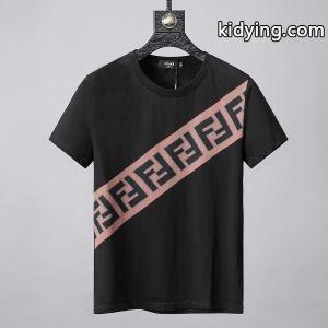 超激得100%新品fendi スーパーコピー毎年定番爽やかさオールシーズン着要可能Tシャツブラックホワイトフェンディ スーパーコピー スーパー コピーkidying26SHXruu