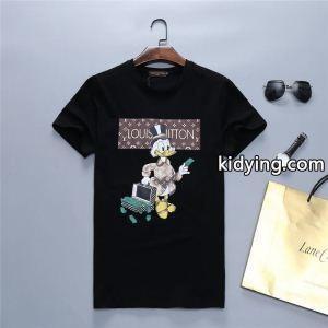 ヴィトン コピー 激安LOUIS vuitton スーパーコピーお買い得本物保証マストアイテムストレッチｔシャツかわいいキャラクター付きkidying26KTnOXb
