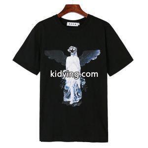 高級素材を採用givenchy ブランド コピージバンシー ブランド コピーＴシャツメンズコピー個性的なプリントクルーネックブラック半袖Ｔシャツkidying26STbe0z