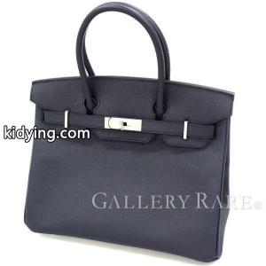 エルメス スーパーコピー バーキン30 cm ハンドバッグ ブルーインディゴ×シルバー金具 ヴォーエプソン C刻印 hermes スーパーコピー Birkin バッグ :4787839:GALLERY-RARE - 通販ショッピングkidying26bO1X9j