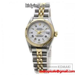 rolex コピーブランド ロレックス コピーブランド 69173G デイトジャスト 腕時計 ステンレススチール/SSxK18YG レディース 中古 :00316150:ブランド京の蔵小牧 - 通販ショッピングkidying26veiieu