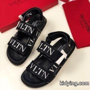 ヴァレンティノ コピー サンダル レディース 今季で一番入手困難の限定アイテム コピー valentino コピー VLTN ブルー ブラック 最低価格kidying26KnGnme