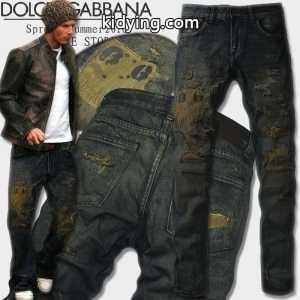 HOT新作登場ドルガバデニム メンズスキニーデニムパンツDOLCE&gabbana ブランド コピー ジーンズダメージkidying26OPbCum