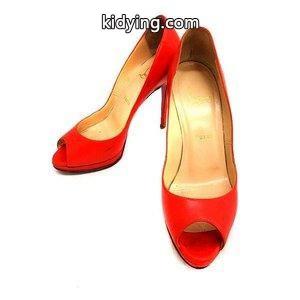 クリスチャンルブタン スーパーコピー Christian louboutin スーパーコピー パンプス ハイヒール オープントゥ レザー 38 赤 レッド /KH ■CA レディース【中古】【ベクトル 古着】 :144-301807060568:ブランド古着販売のベクトル - 通販ショッピングkidying26baqe8j