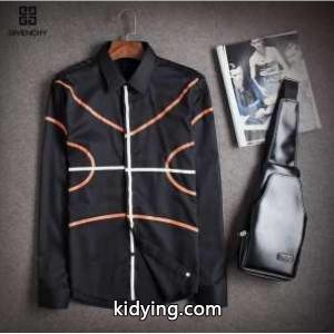ユニークなデザイン　givenchy スーパーコピー　ジバンシィ スーパーコピー　メンズ　長袖シャツ　上質　カッコイイ　ブラックkidying26byaiie
