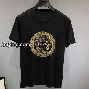 限定セール最新作タイトシンプルオールシーズントップスブラックホワイトversace コピーヴェルサーチ コピー t シャツ コピーkidying26PzuOPz
