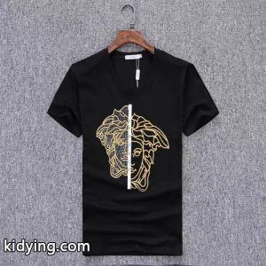 新作入荷品質保証ワイドな身幅のｔシャツブラックホワイト赤色versace コピーヴェルサーチ コピー コピー肌触りのよい乾きやすいkidying26reW9Lz