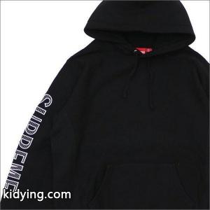 supreme コピーブランド(シュプリーム コピーブランド) Sleeve Embroidery Hooded Sweatshirt (スウェットパーカー) BLACK 211-000578-141+【新品】(SWT/HOODY) :18051603:クリフエッジ - 通販ショッピングkidying26TreyCe