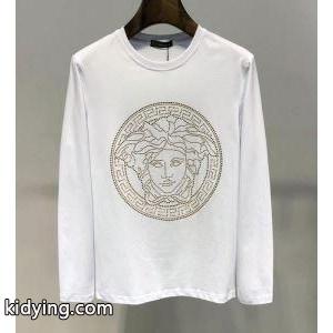 2026春夏の流行ファッション 毎シーズン人気が高い ヴェルサーチ スーパーコピー versace スーパーコピー 長袖Tシャツ 2色可選_ヴェルサーチ スーパーコピー versace スーパーコピー_ブランド コピー 激安(日本最大級)kidying261THzWb