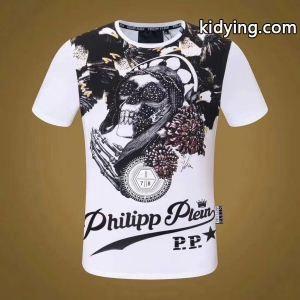 フィリッププレイン PHILIPP PLEIN お洒落アイテム　半袖Tシャツ 最高級品質　2色可選_フィリッププレイン PHILIPP PLEIN_ブランド コピー 激安(日本最大級)kidying26SP1Pja