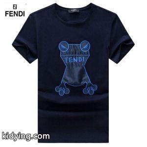 超激得新作登場欠かせない肌触りＴシャツ夏物fendi コピーフェンディ コピー スーパー コピー快適な着心地ブラックホワイトダークブルーkidying26LbqO9f