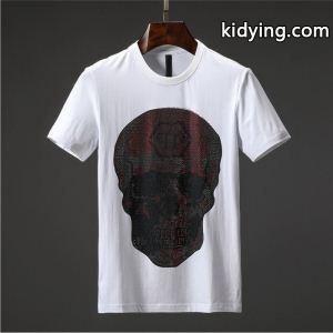 Tシャツ/ティーシャツ 今季は色を使った注目新品 2色可選フィリッププレイン 夏に向けて気になる PHILIPP PLEIN_フィリッププレイン PHILIPP PLEIN_ブランド コピー 激安(日本最大級)kidying26KPfiSj