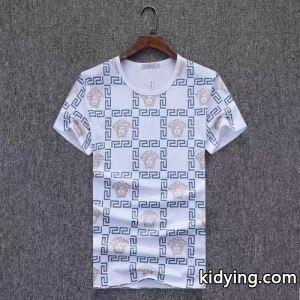 ヴェルサーチ ブランド コピー ｔシャツ コピーversace ブランド コピー爆買い大得価着やすいファッションメンズｔシャツブラックホワイトワイドレッドkidying26GXHzCi