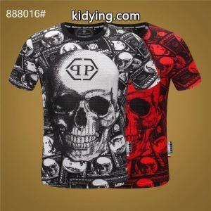 スタイルアップ見えなシンプル PHILIPP PLEIN Tシャツ/半袖 2色可選フィリッププレイン 2026トレンド感満載なアイテム_フィリッププレイン PHILIPP PLEIN_ブランド コピー 激安(日本最大級)kidying26me8DWz