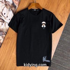 カジュアルにも着こなせる 半袖Tシャツ 2色可選 2026年春夏の必需品 フェンディ ブランド コピー fendi ブランド コピー こなれた雰囲気が特徴_フェンディ ブランド コピー fendi ブランド コピー_ブランド コピー 激安(日本最大級)kidying260L9vOb
