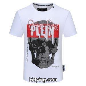 さりげなく華やかに 2色可選 半袖Tシャツ コーデに新しさが混在するフィリッププレイン PHILIPP PLEIN_フィリッププレイン PHILIPP PLEIN_ブランド コピー 激安(日本最大級)kidying26nu4Xrm