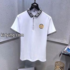 ヴェルサーチ コピー 通販versace コピー赤字超特価格安男性用通勤用上品柔らかいカジュアルｔシャツブラックホワイトブルーkidying26iqKXre